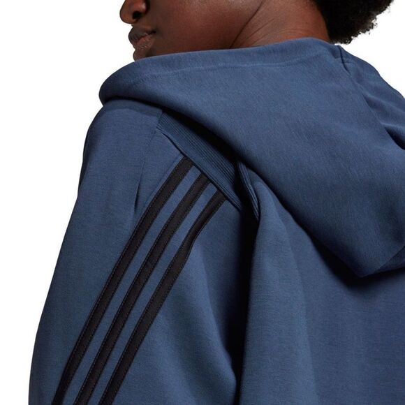 NWT ADIDAS WRAPPED 3 STRIPES FULL ZIP HOODIE M - Picture 4 of 5